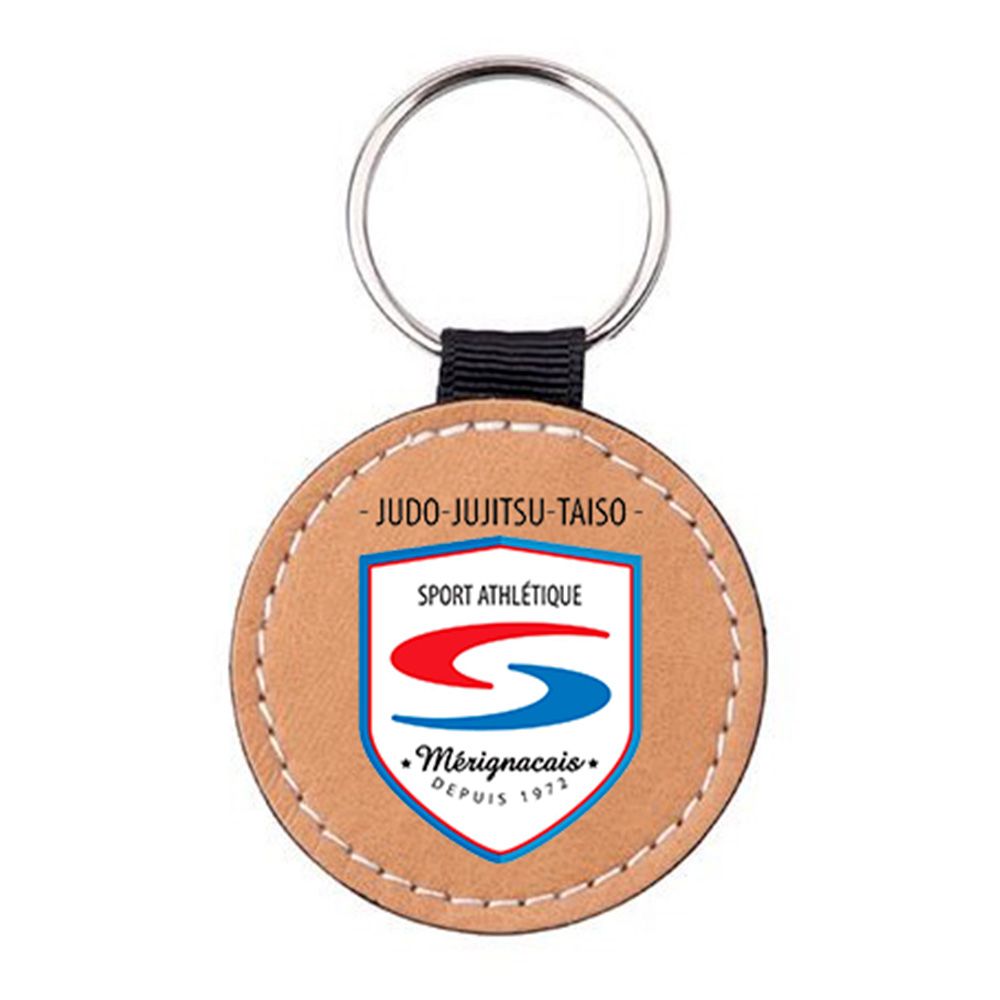 Porte cuir marron 