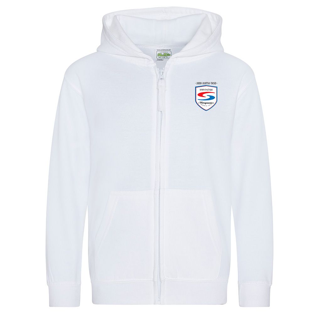 Veste zippée à capuche 280 Gr/m²