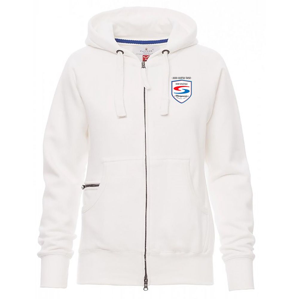 Veste zippée à capuche 300 Gr/m²